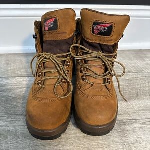 Red Wing Shoes 2327 Leather Women's Steel Toe Waterproof Work Boots
